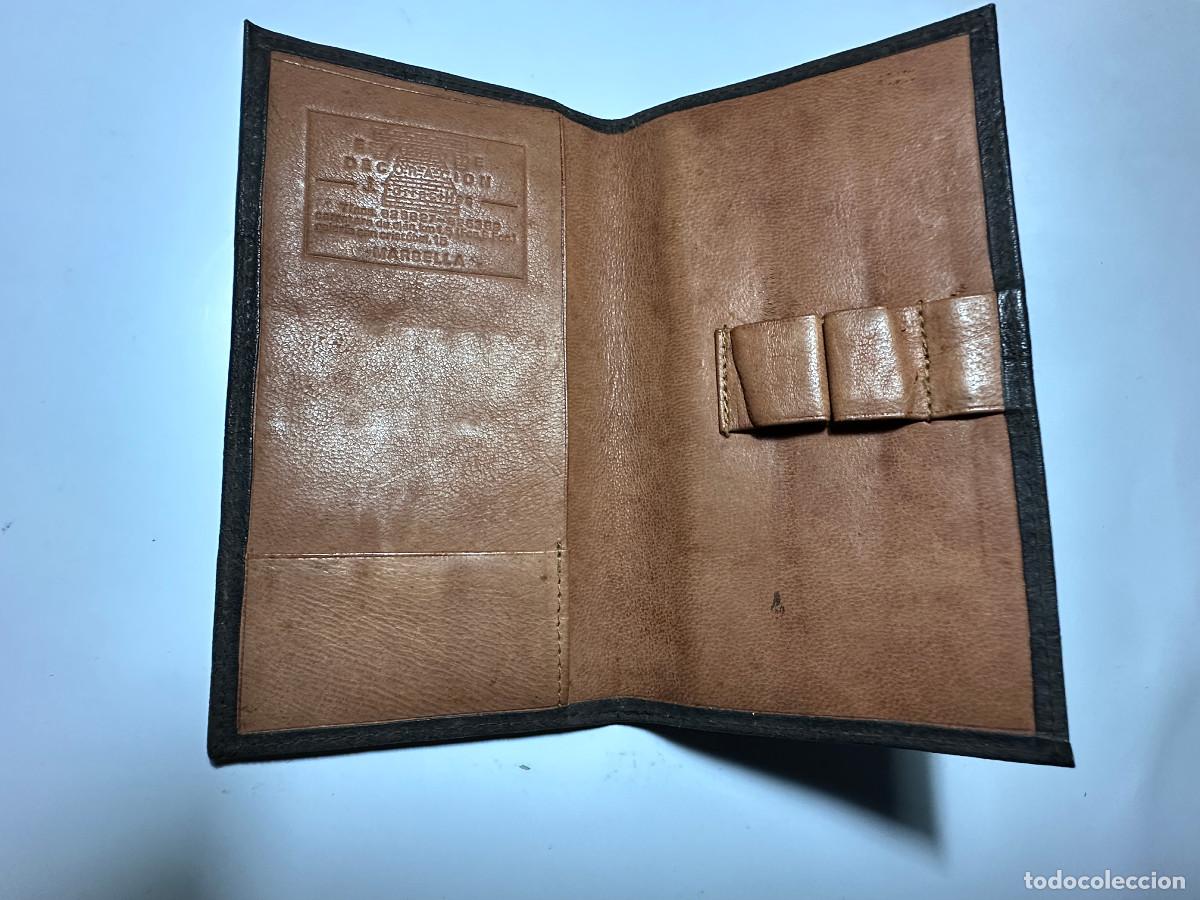 Vintage: TARJETERO, BILLETERO, CARTERA DE PIEL - Foto 5