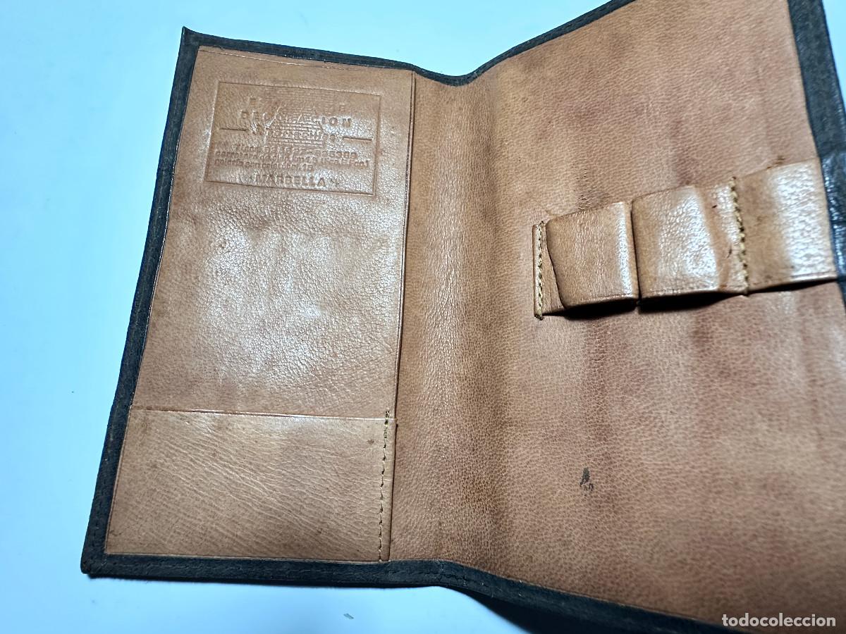Vintage: TARJETERO, BILLETERO, CARTERA DE PIEL - Foto 6