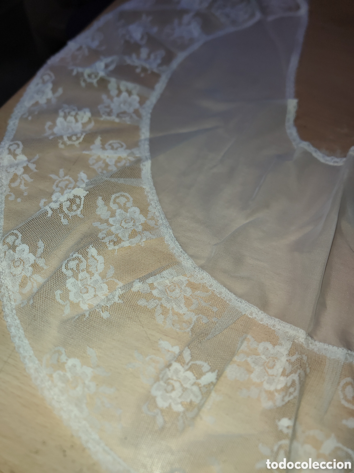 Vintage: Cuello de encaje hecho a mano - Foto 2