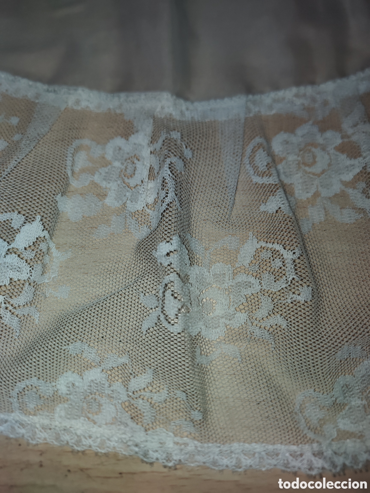 Vintage: Cuello de encaje hecho a mano - Foto 3