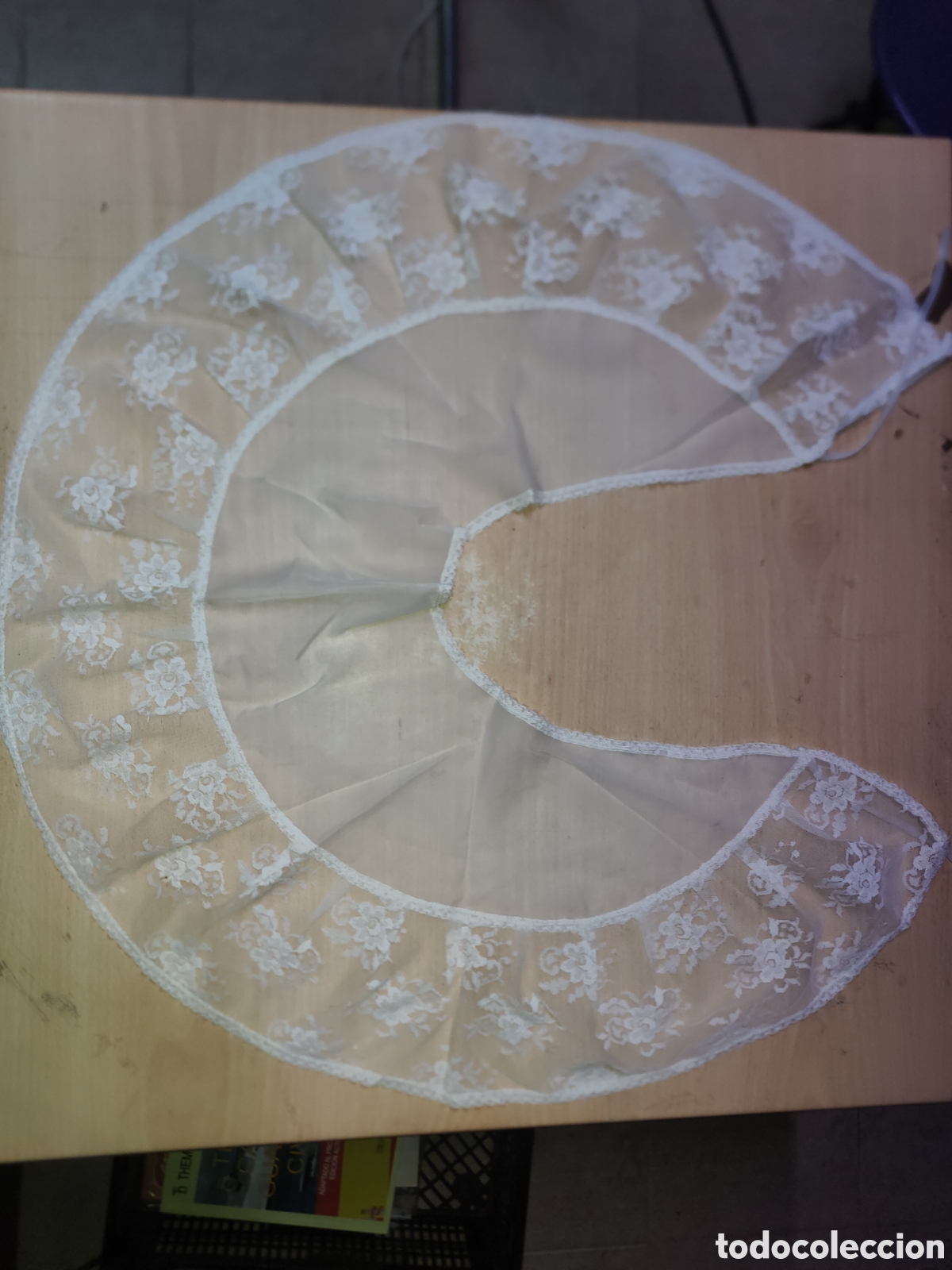Vintage: Cuello de encaje hecho a mano - Foto 1