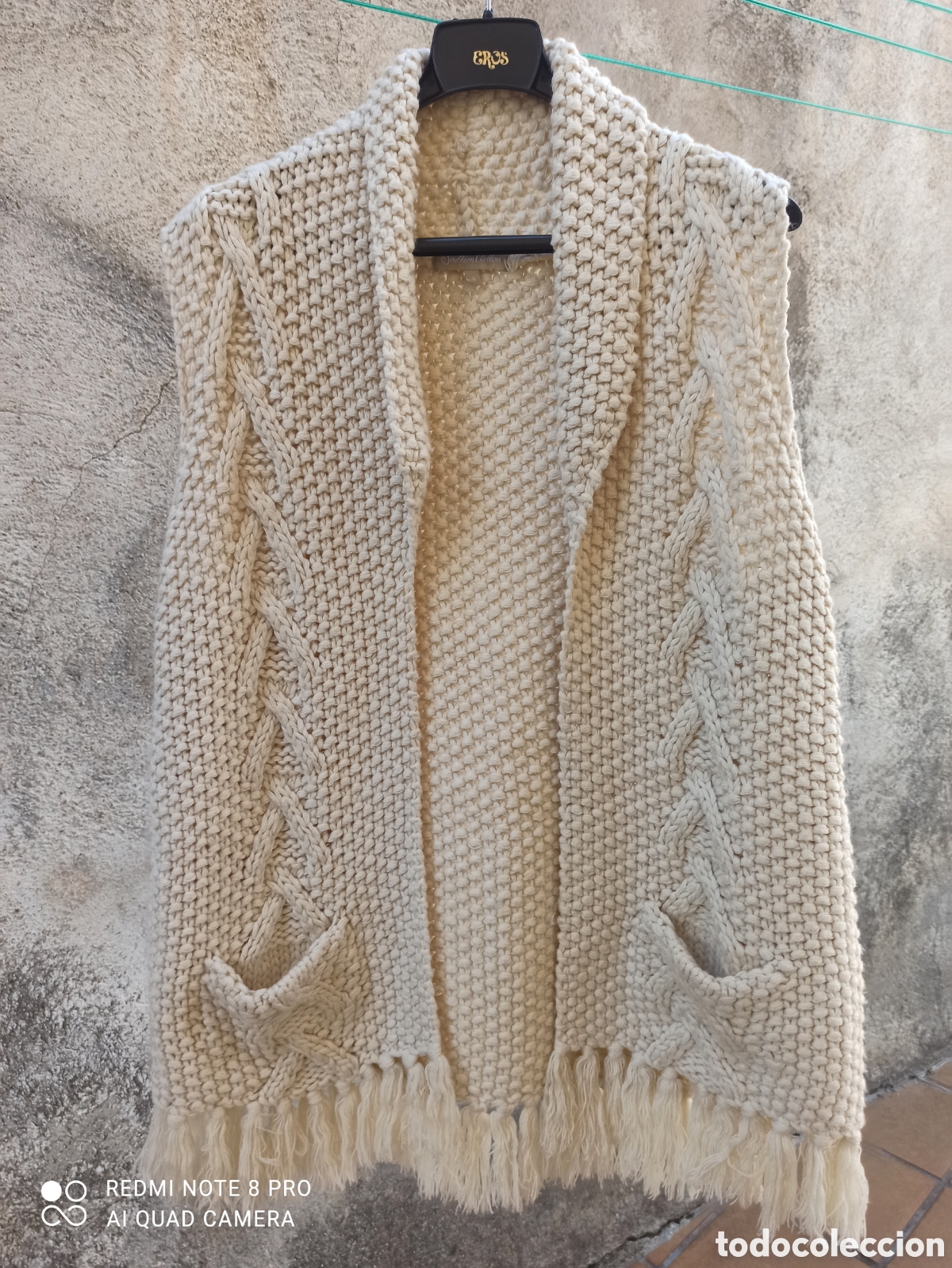 Vintage: Chaqueta de punto sin mangas, impecable - Foto 9