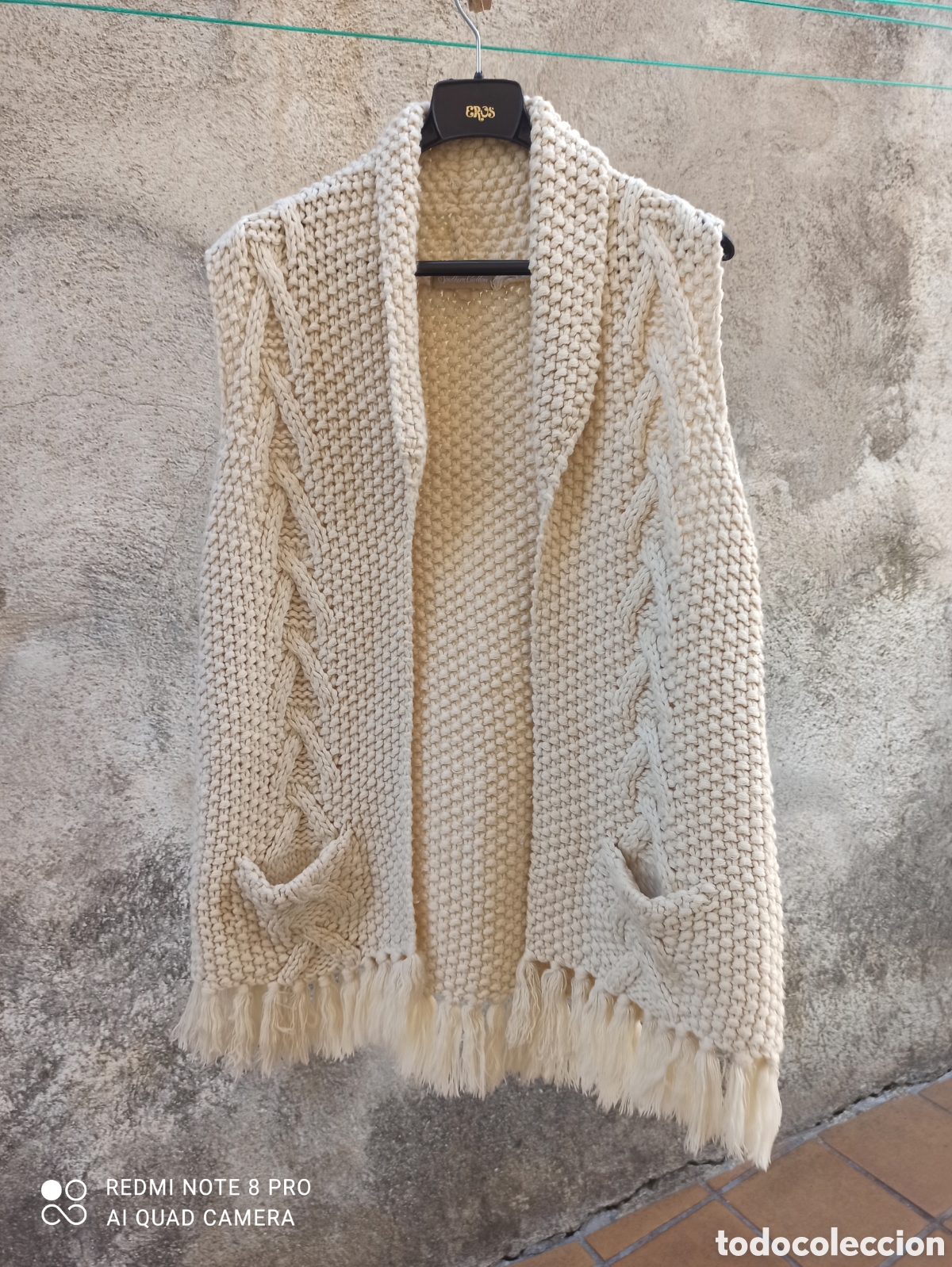 Vintage: Chaqueta de punto sin mangas, impecable - Foto 10