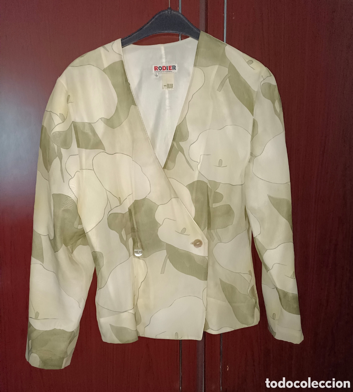 Vintage: Conjunto Rodier blusa y chaqueta - Foto 5