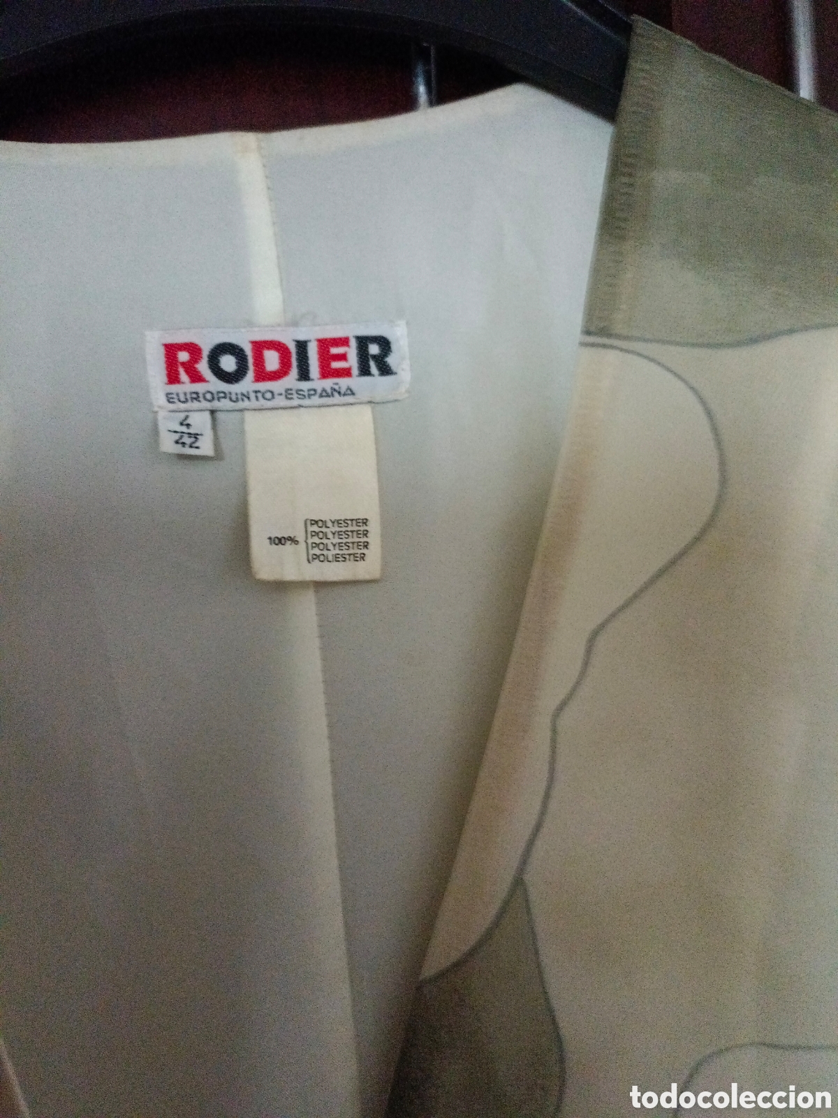 Vintage: Conjunto Rodier blusa y chaqueta - Foto 18