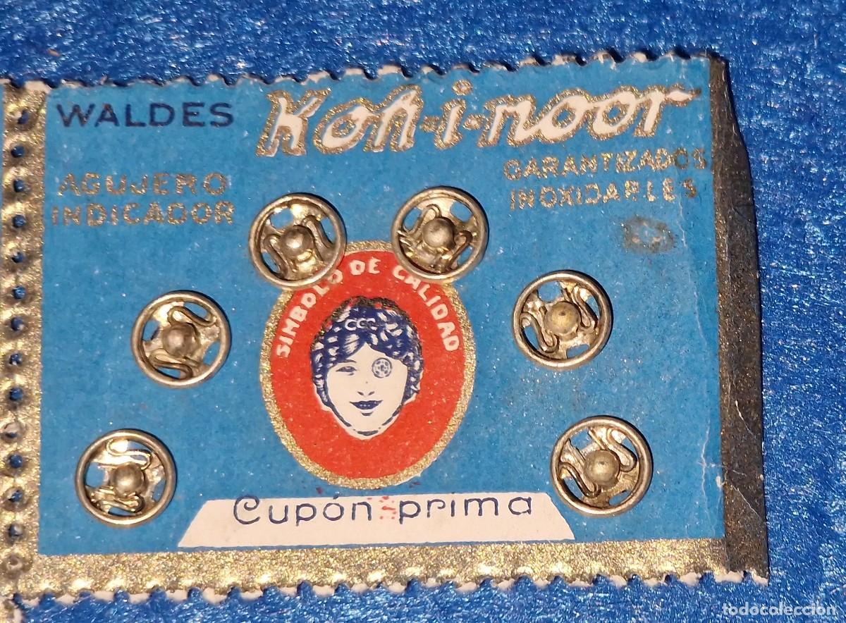 Vintage: CORCHETES AUTOMATICOS - TAMA&Ntilde;O PEQUE&Ntilde;O - - Foto 1