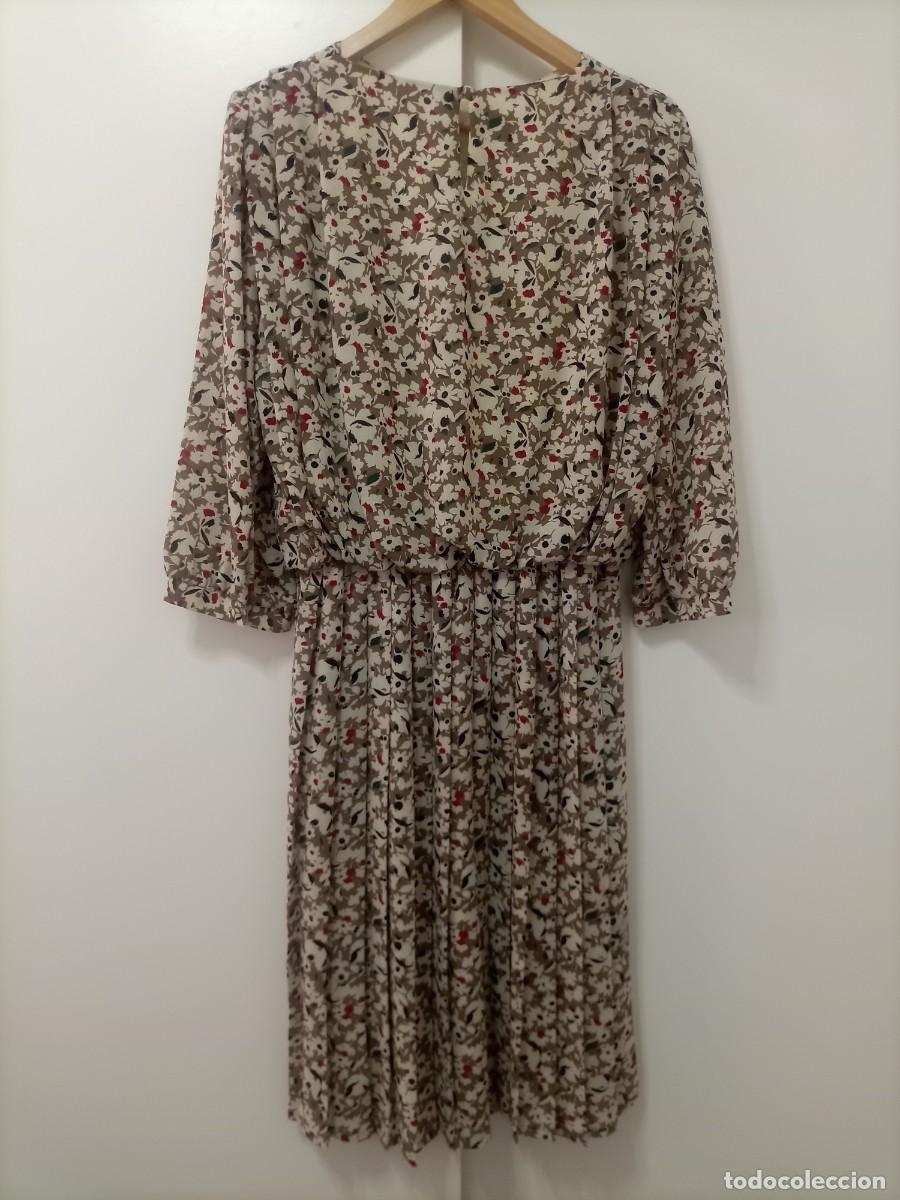 Vintage: Vestido Vintage de flores - Foto 1