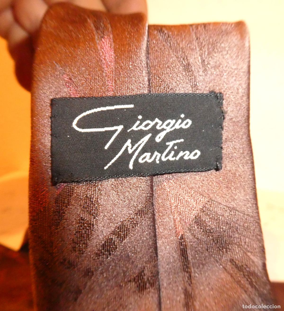 Vintage: Corbata de seda Giorgio Martino - Foto 2