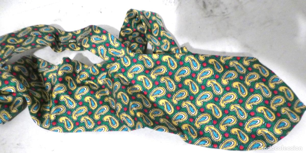Vintage: CORBATA ITALIANA DE SEDA 100 % DE VITTORIO COTTA - Foto 1