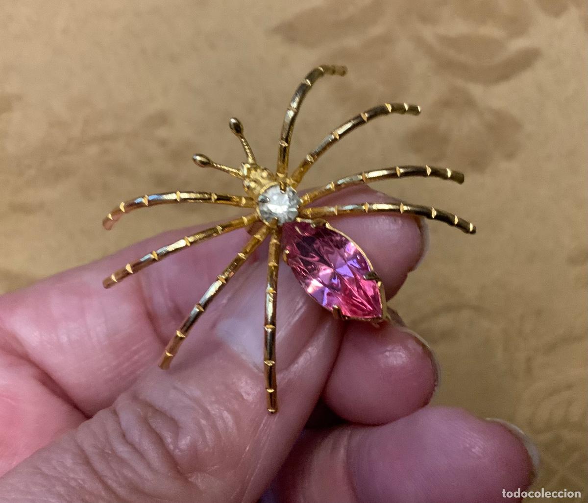 Vintage: PAREJA DE BROCHES ARA&Ntilde;A - Foto 9
