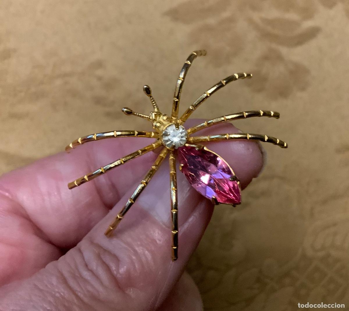 Vintage: PAREJA DE BROCHES ARA&Ntilde;A - Foto 11