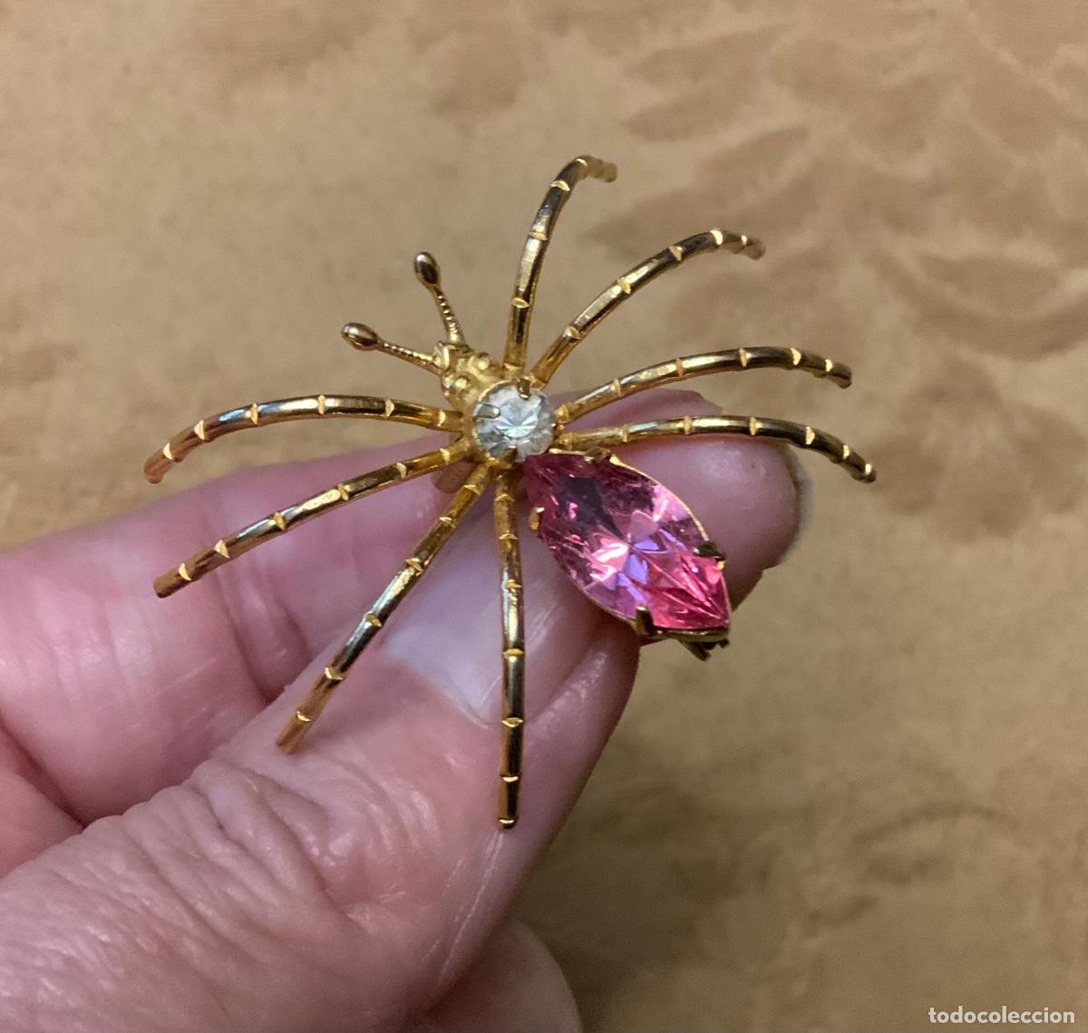 Vintage: PAREJA DE BROCHES ARA&Ntilde;A - Foto 16