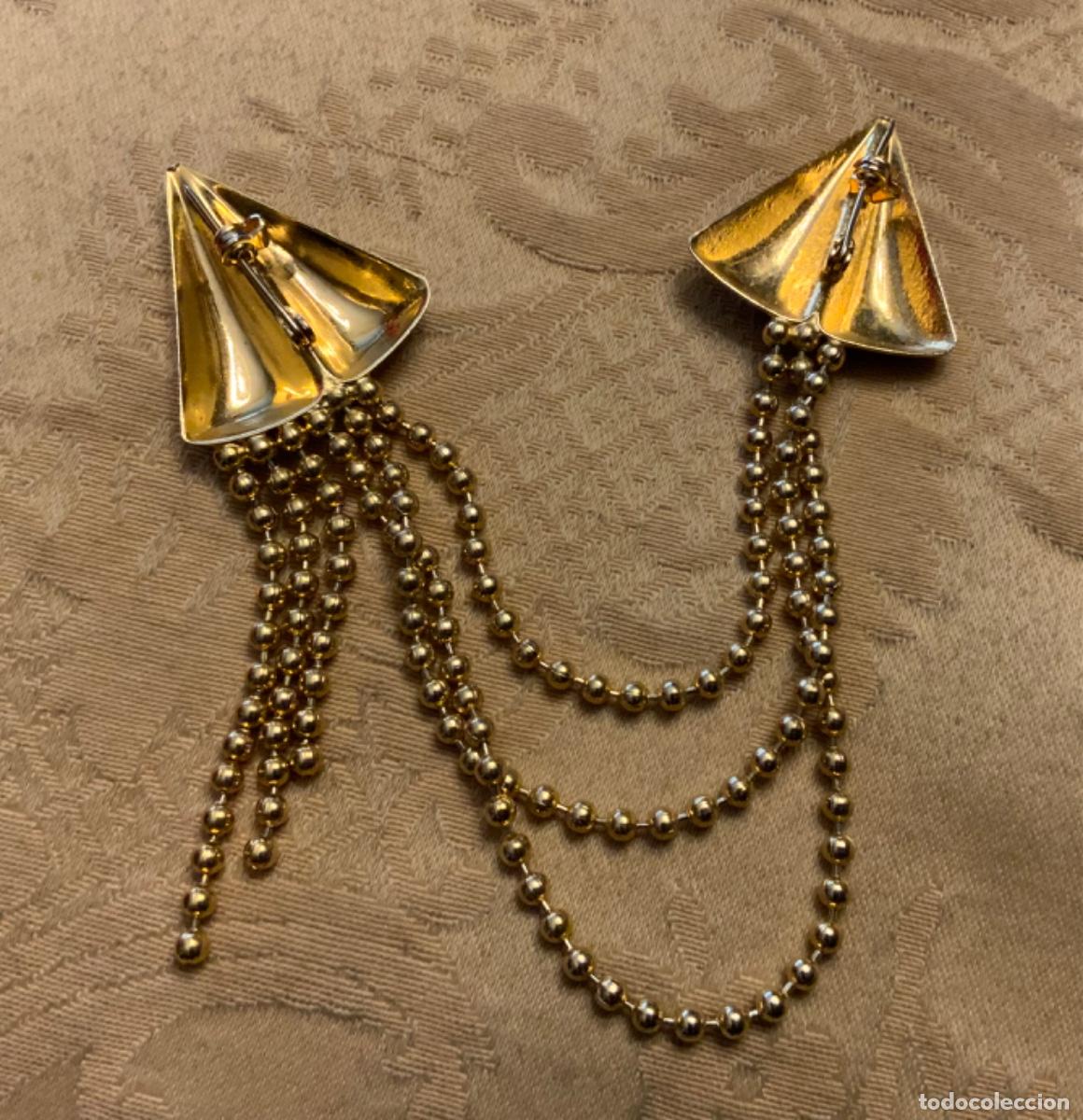 Vintage: BROCHE VINTAGE DOBLE A&Ntilde;O 60 - Foto 6