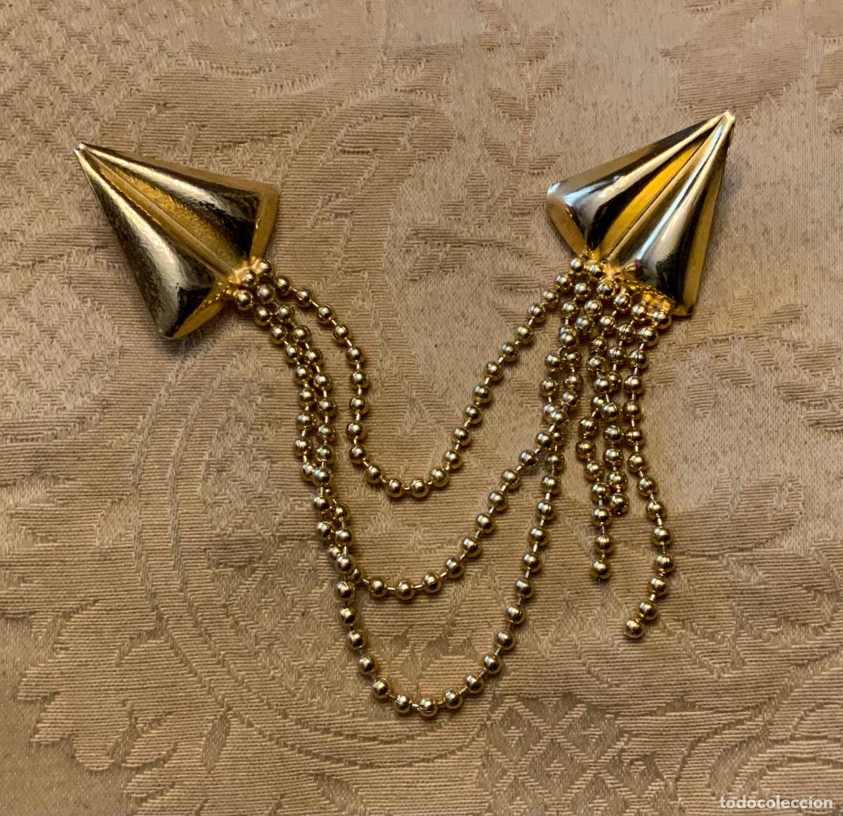 Vintage: BROCHE VINTAGE DOBLE A&Ntilde;O 60 - Foto 8