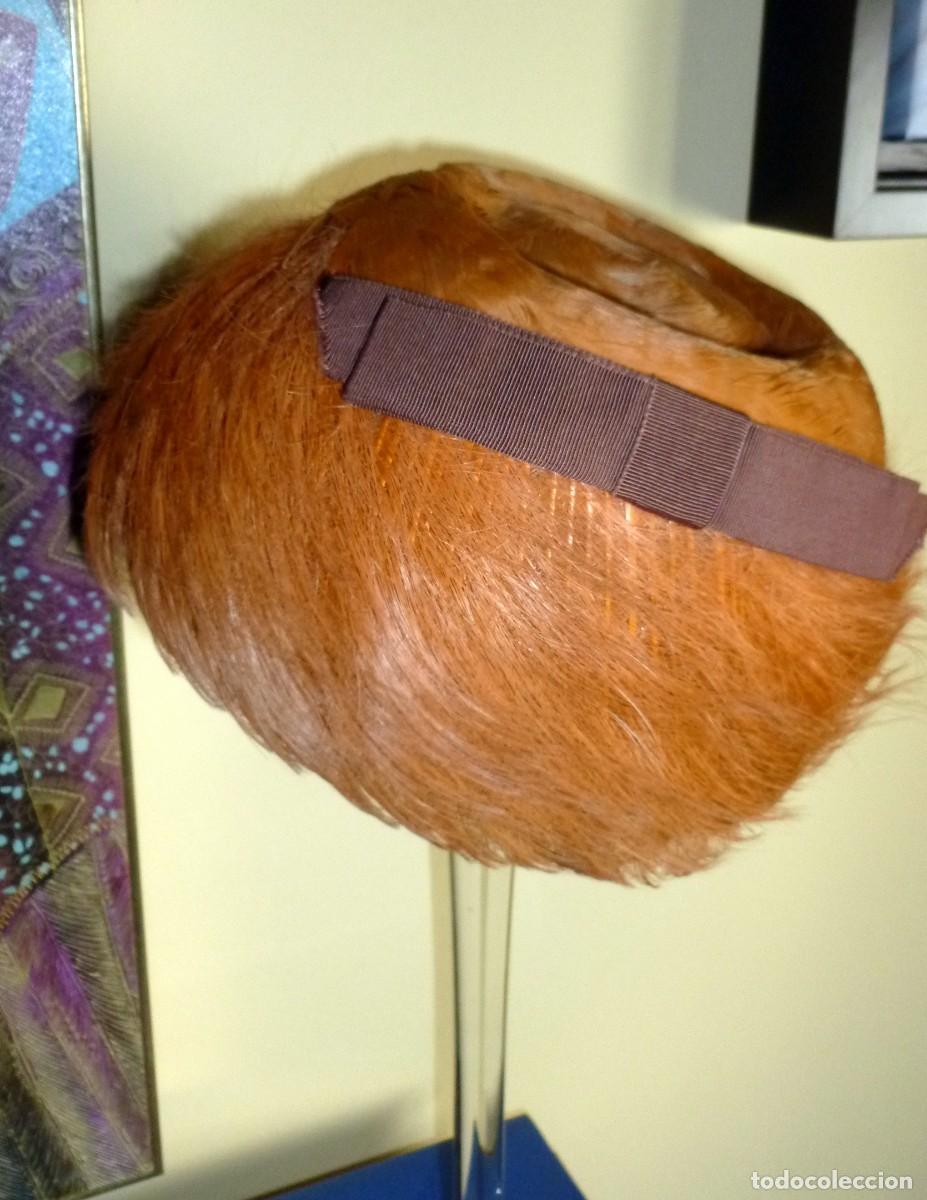 Vintage: Gorro vintage de plumas - Foto 2