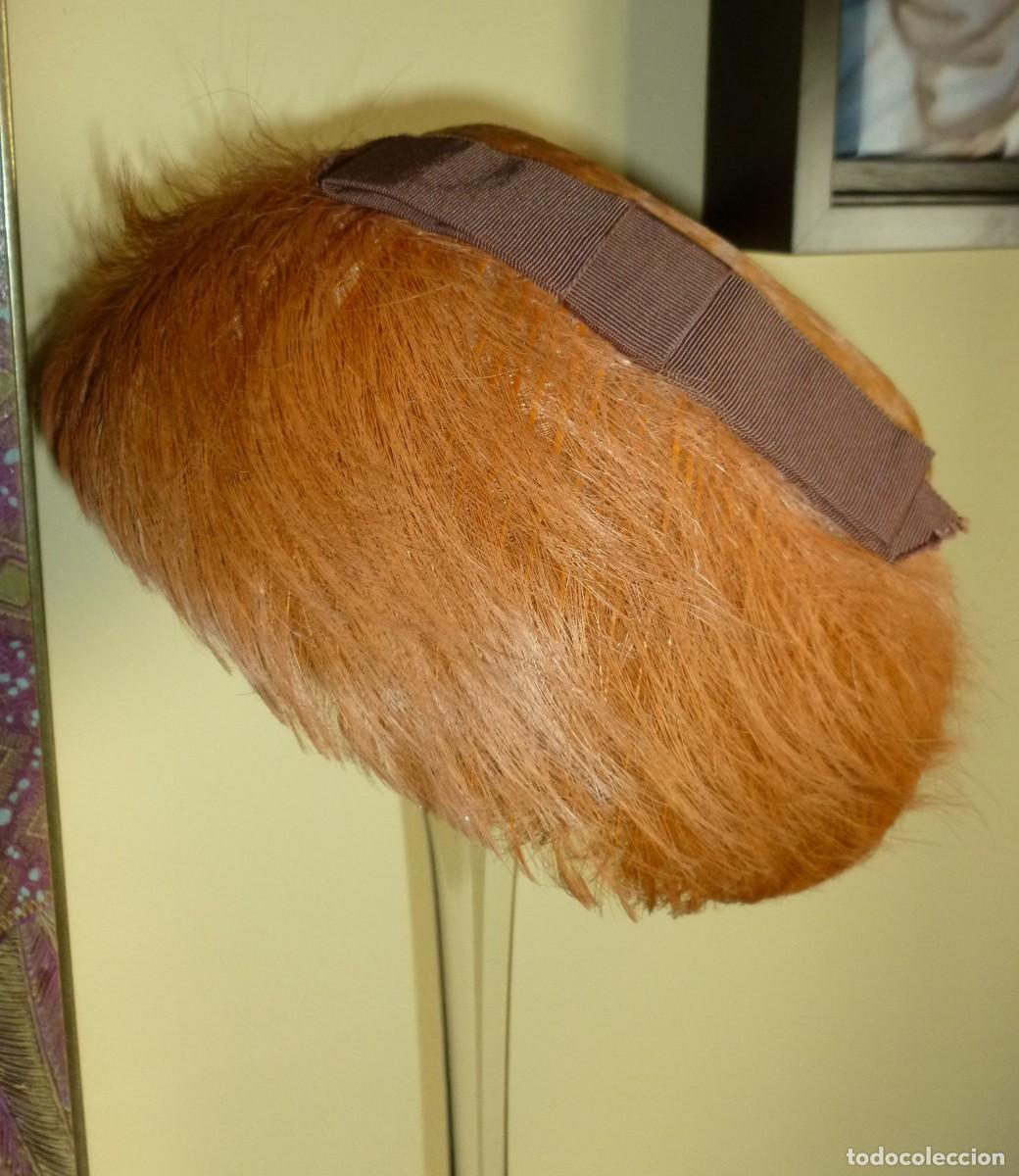 Vintage: Gorro vintage de plumas - Foto 3