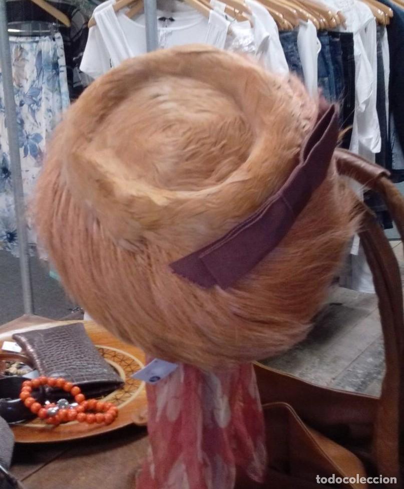 Vintage: Gorro vintage de plumas - Foto 4