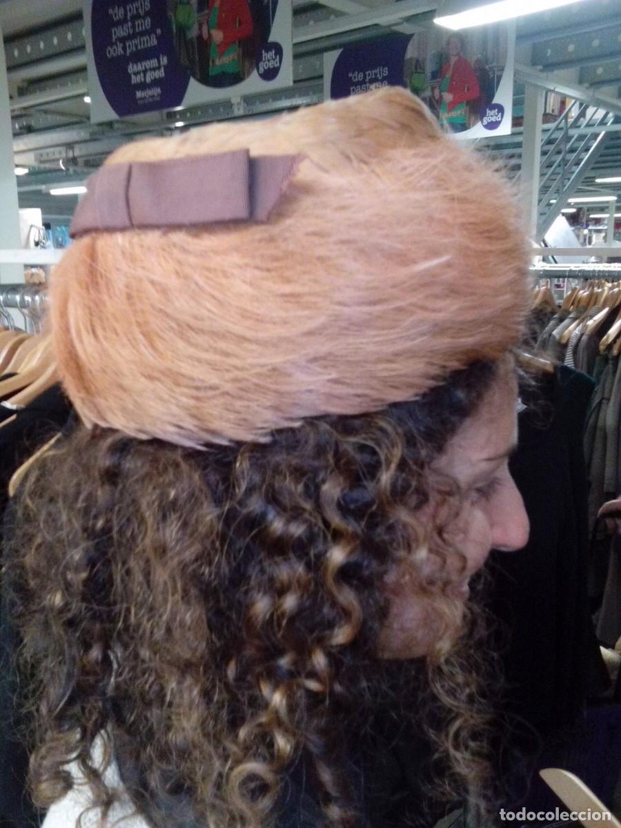 Vintage: Gorro vintage de plumas - Foto 5
