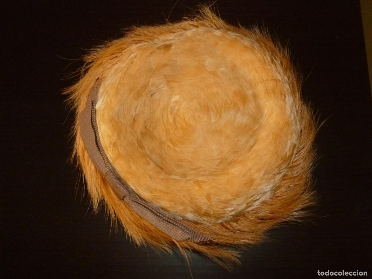Vintage: Gorro vintage de plumas - Foto 6