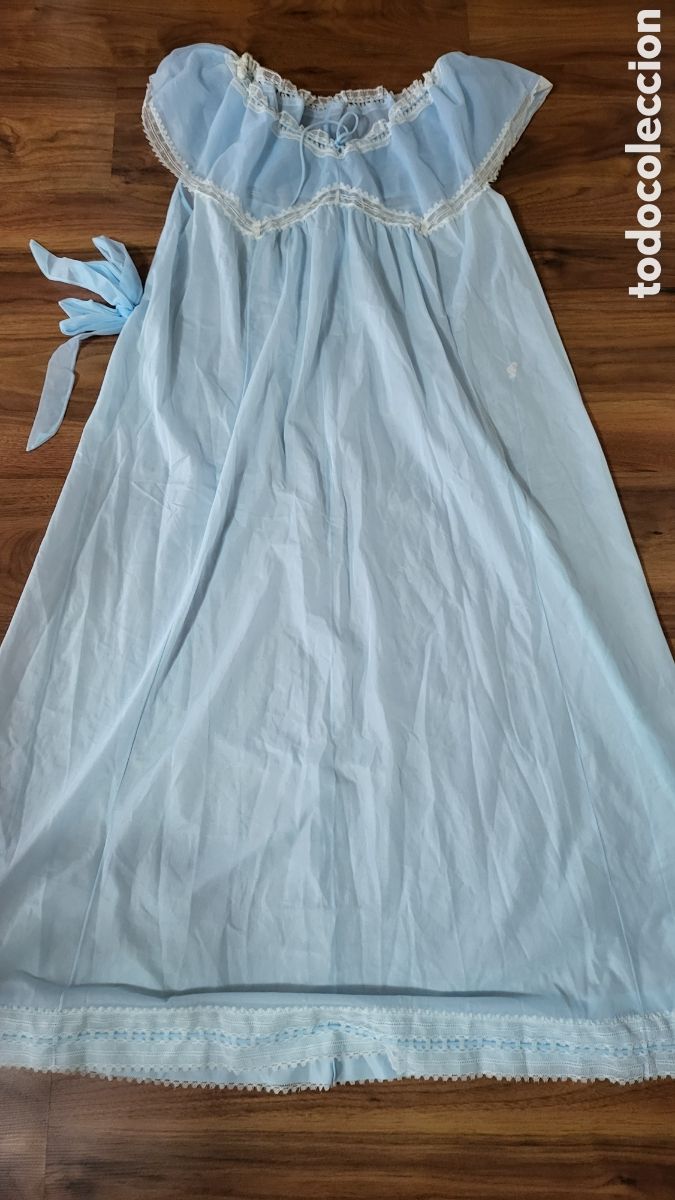 Vintage: LENCERIA VINTAGE CAMISON CON TRANSPARENCIAS - Foto 6
