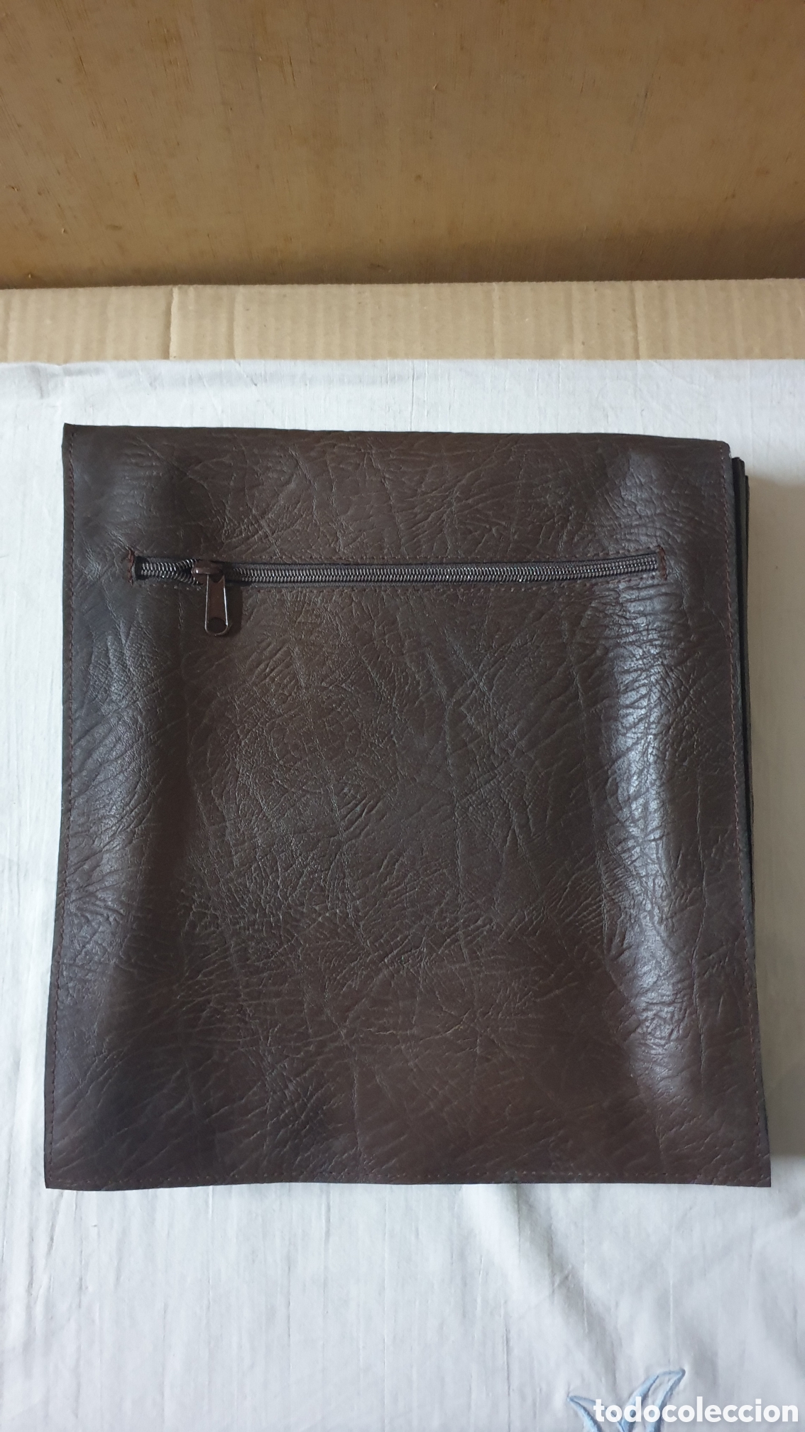 Vintage: BOLSO DE MANO DE PIEL - Foto 3