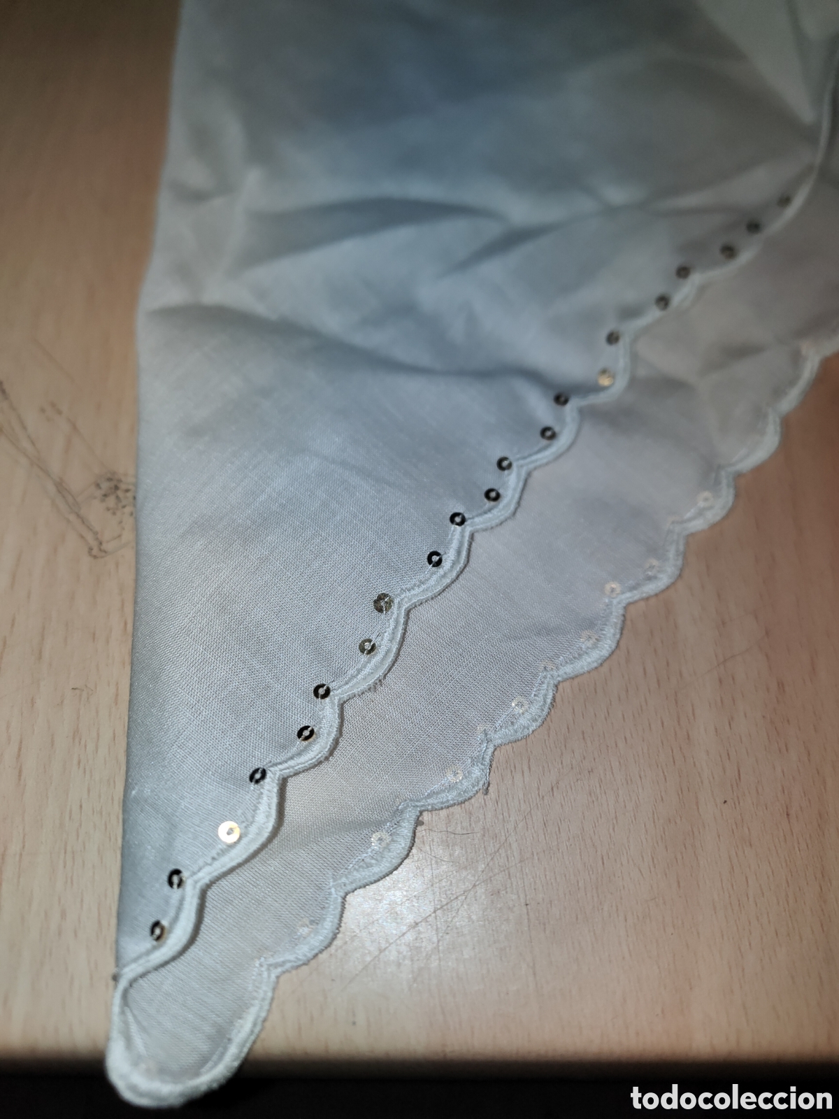 Vintage: Pa&ntilde;uelo de encaje antiguo - Foto 2