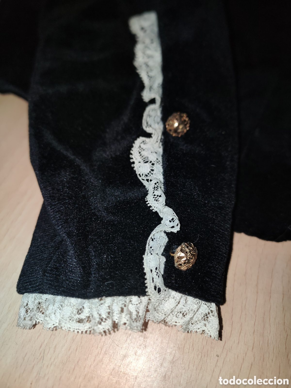 Vintage: chaqueta de terciopelo cortada - Foto 3