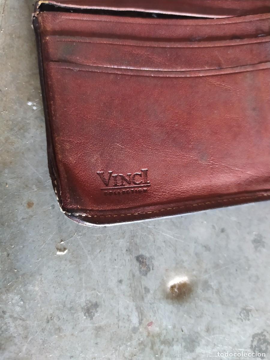 Vintage: Antigua cartera de cuero, marca Vinci - Foto 2