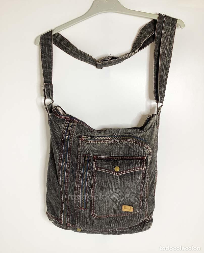 Vintage: Bolso vaquero de Adolfo Dominguez - Foto 1