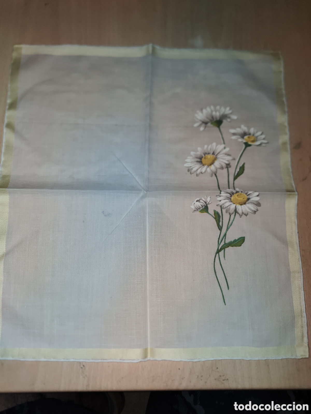 Vintage: Antiquo panuelo de algodon - Foto 1