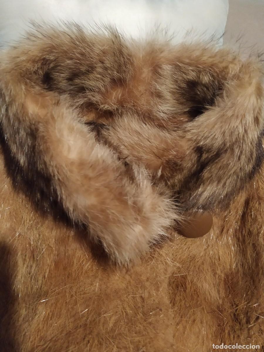 Vintage: Chaquet&oacute;n piel amplio. - Foto 2