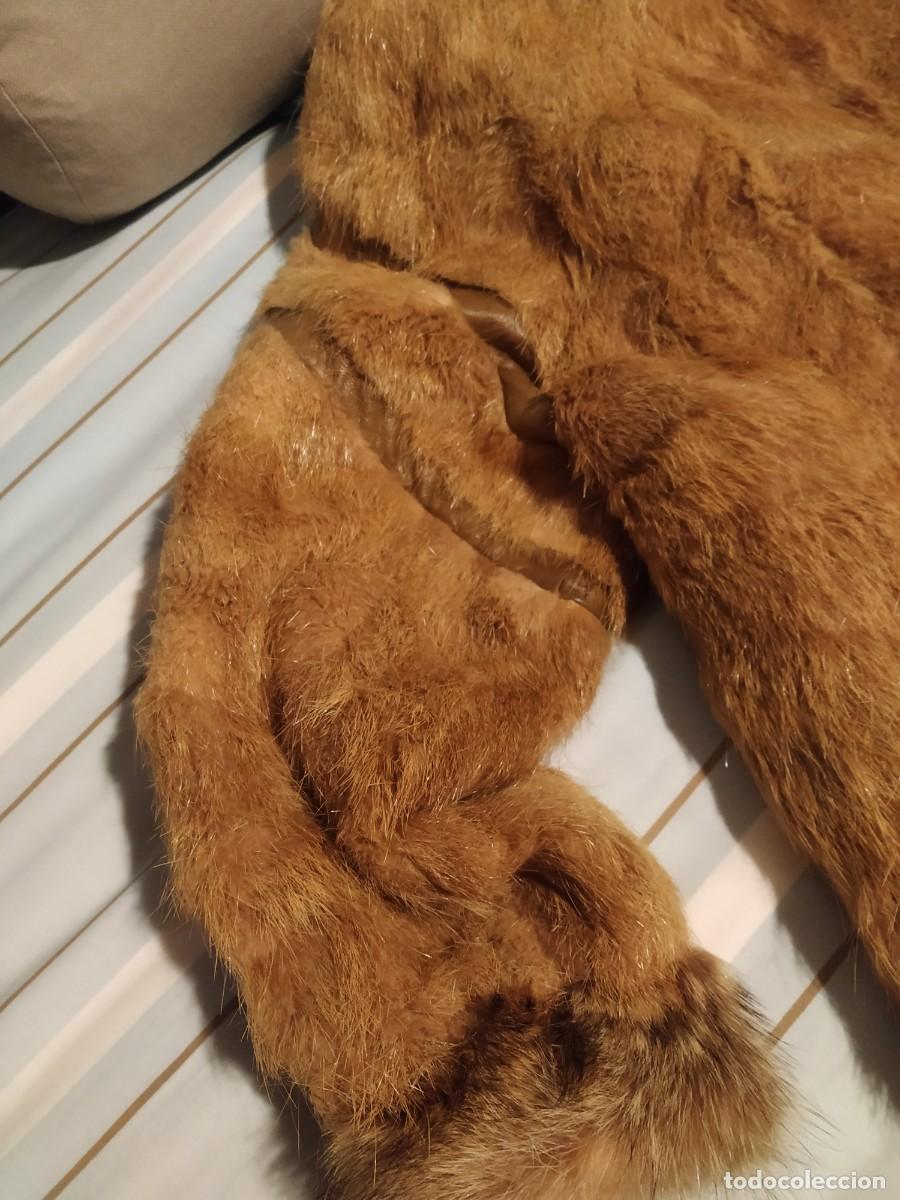 Vintage: Chaquet&oacute;n piel amplio. - Foto 4