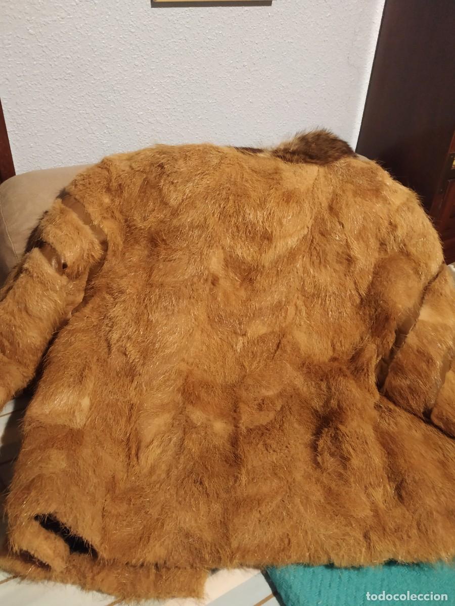 Vintage: Chaquet&oacute;n piel amplio. - Foto 6