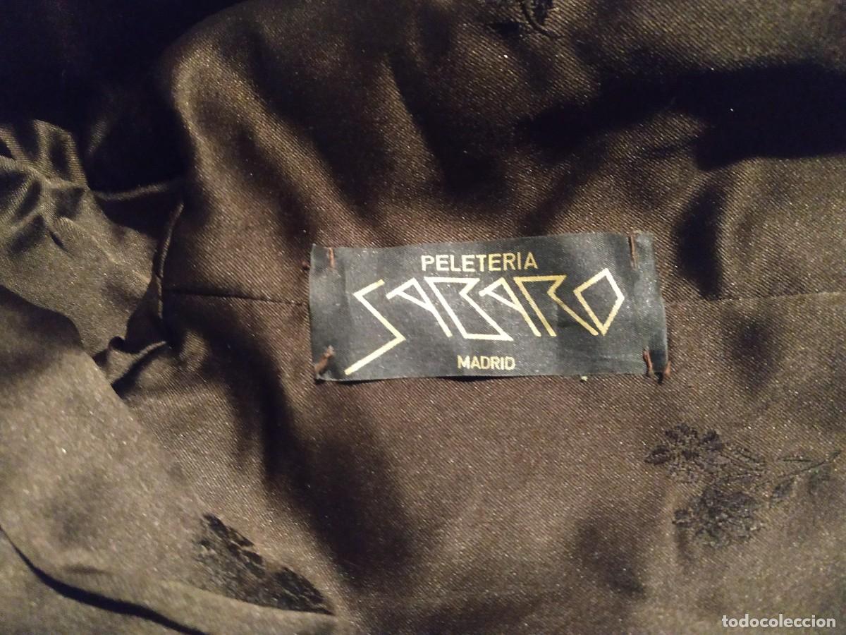 Vintage: Chaquet&oacute;n piel amplio. - Foto 7