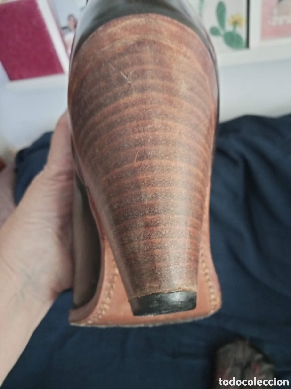 Vintage: Botas cuero hechas a mano - Foto 5