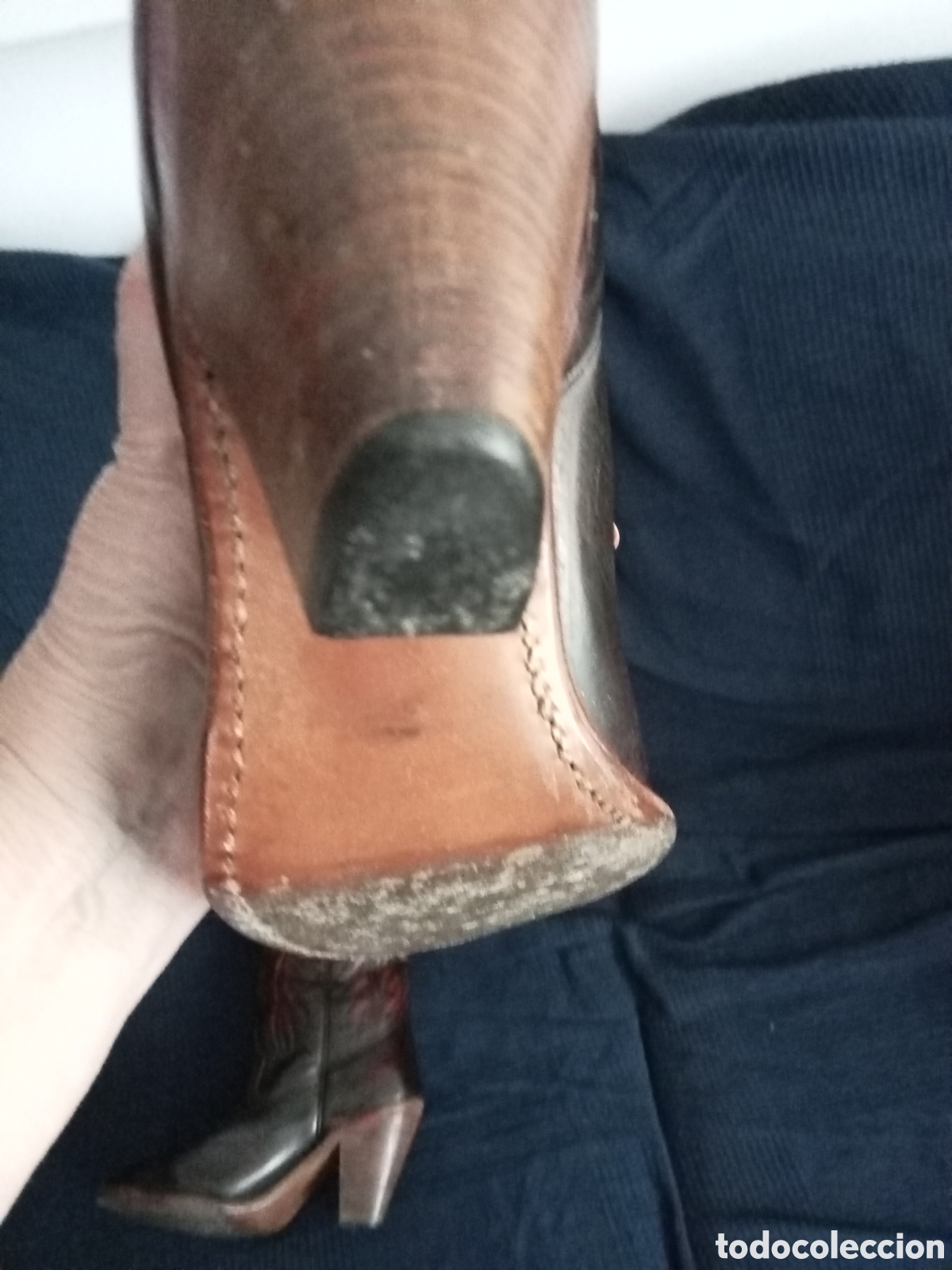 Vintage: Botas cuero hechas a mano - Foto 7