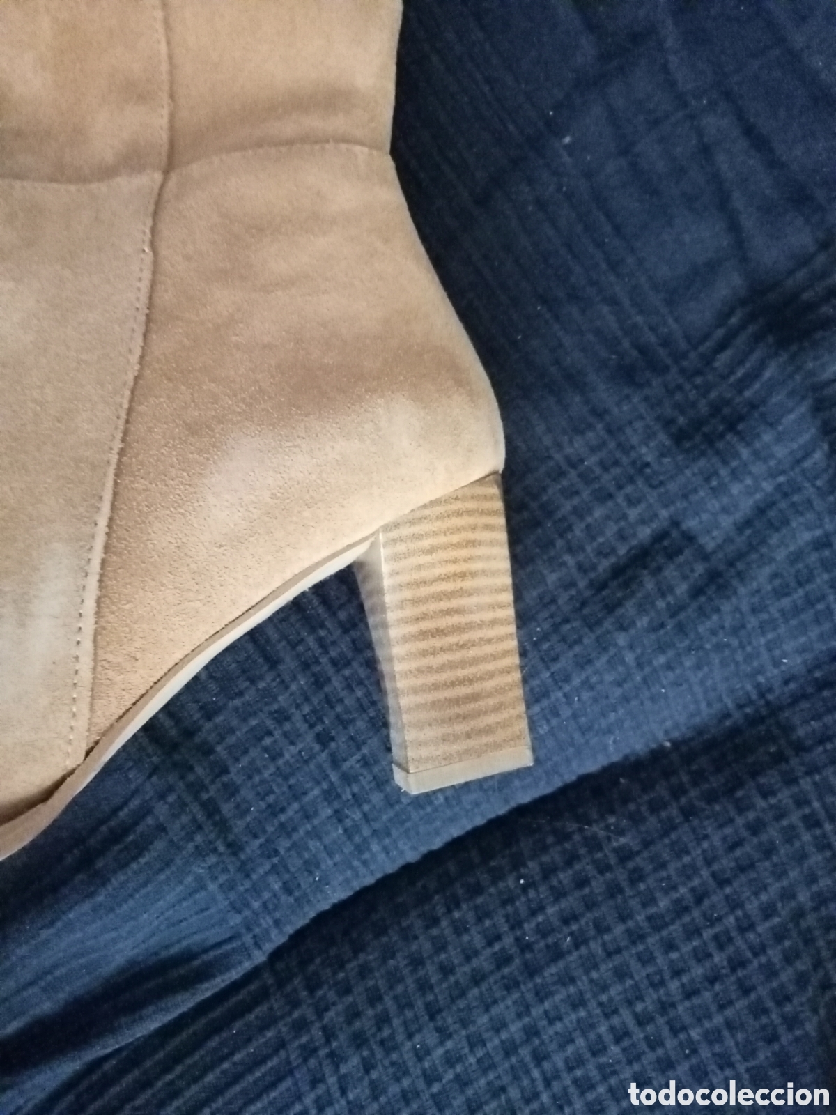 Vintage: Botas flecos de piel vuelta - Foto 6
