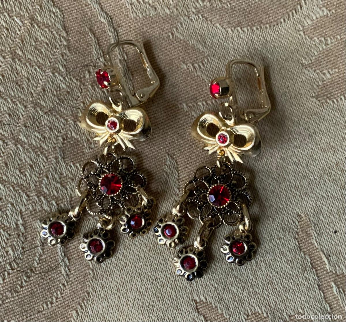 Vintage: PENDIENTES INDUMENTARIA REGIONAL - Foto 8