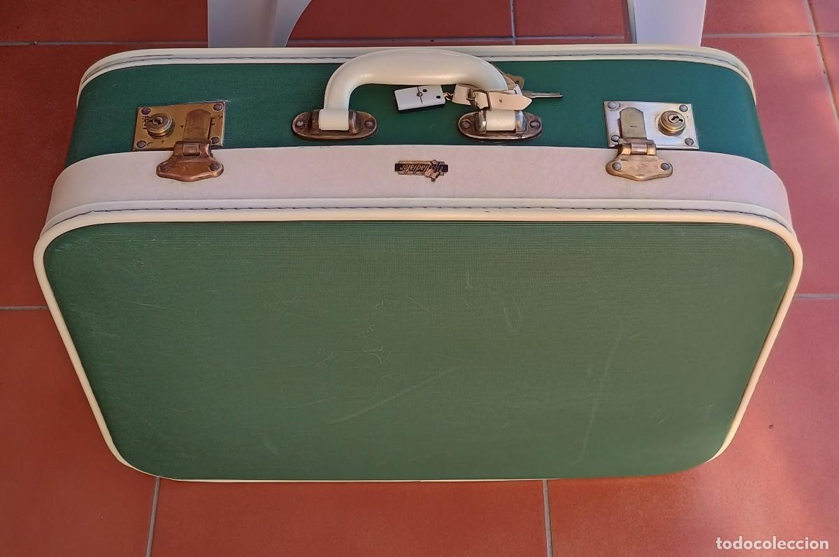 Vintage: Maleta Gladiator a&ntilde;os 50 Completa Hab. - Foto 2