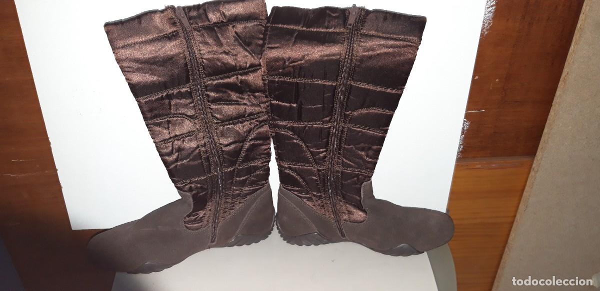 Vintage: BOTAS MARRONES CON SUELA DE GOMA - Foto 3