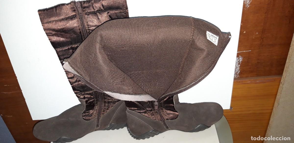 Vintage: BOTAS MARRONES CON SUELA DE GOMA - Foto 5