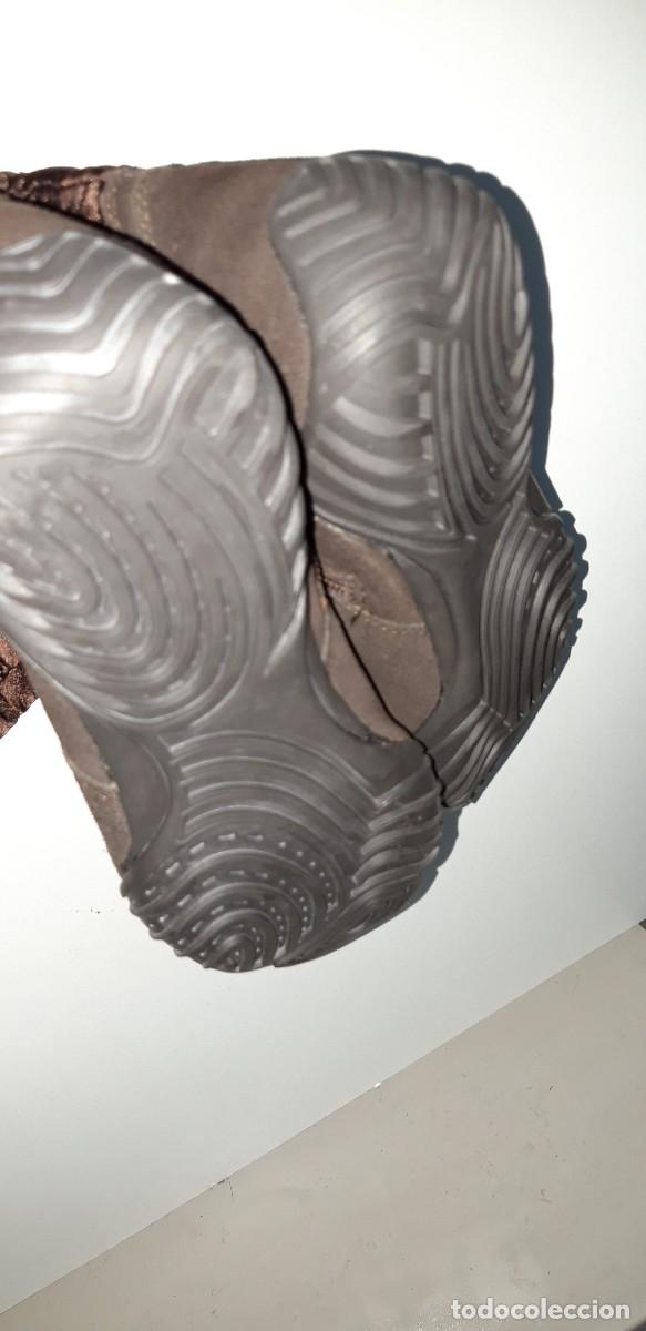 Vintage: BOTAS MARRONES CON SUELA DE GOMA - Foto 6
