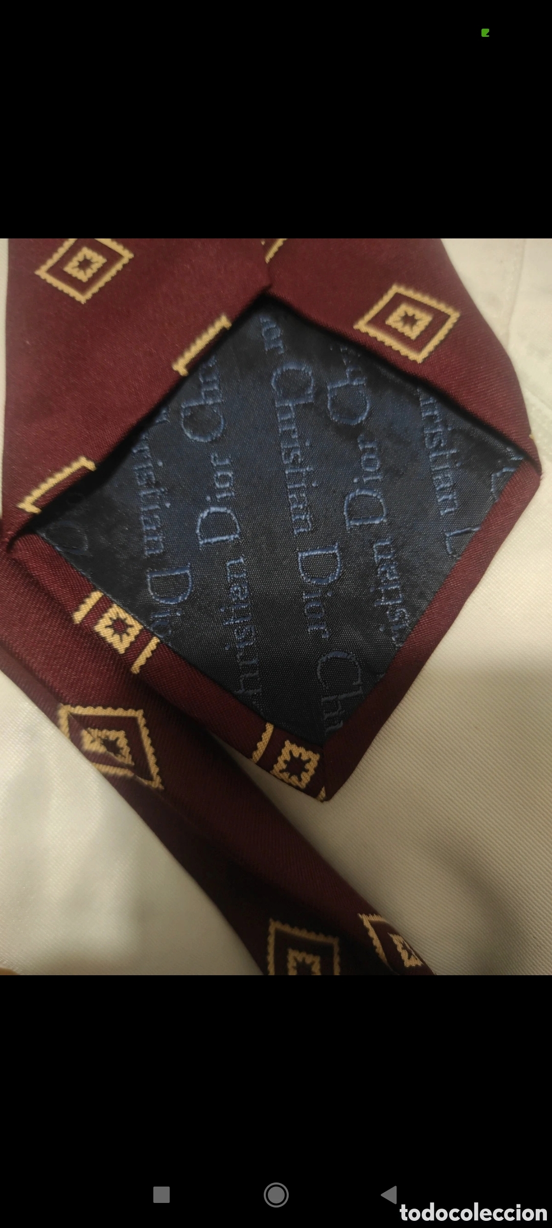 Vintage: Corbata Vintage Seda Christian Dior - Foto 3