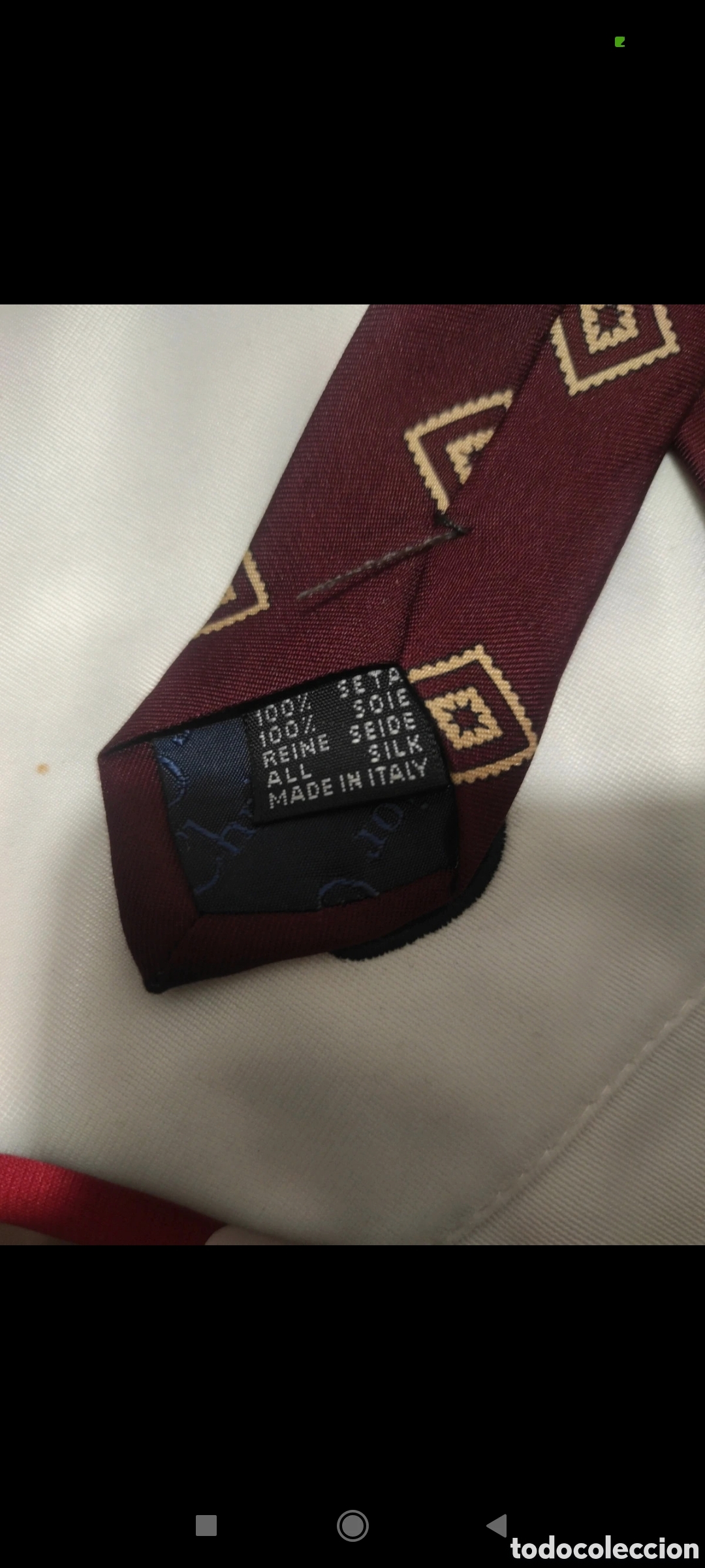 Vintage: Corbata Vintage Seda Christian Dior - Foto 4