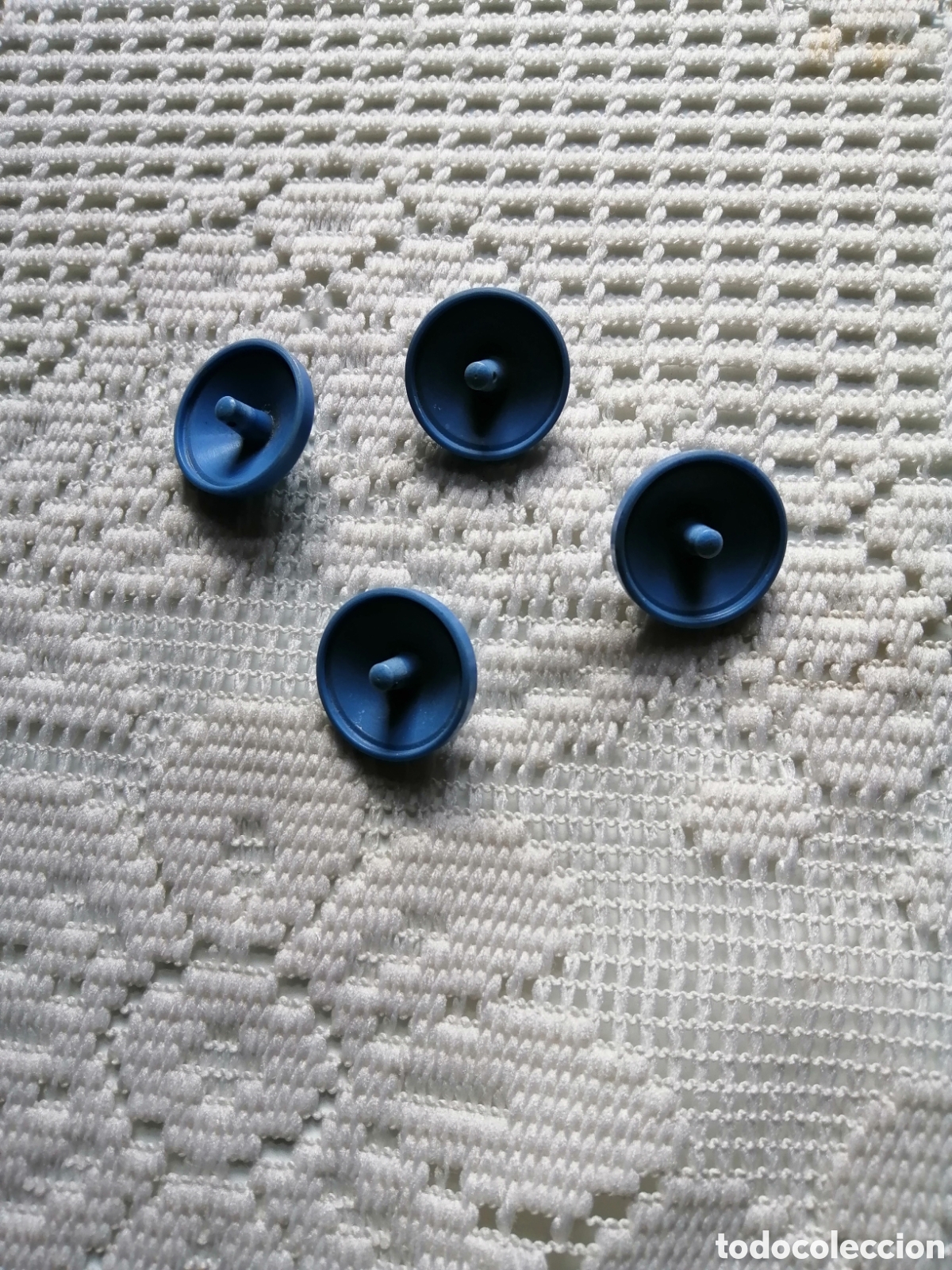 Vintage: CUATRO BOTONES AZULES - Foto 2