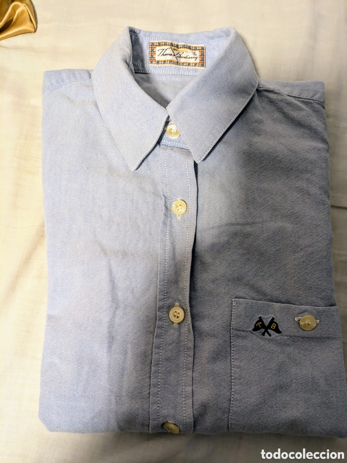Vintage: Thomas Burberry camisa vintage - Foto 2