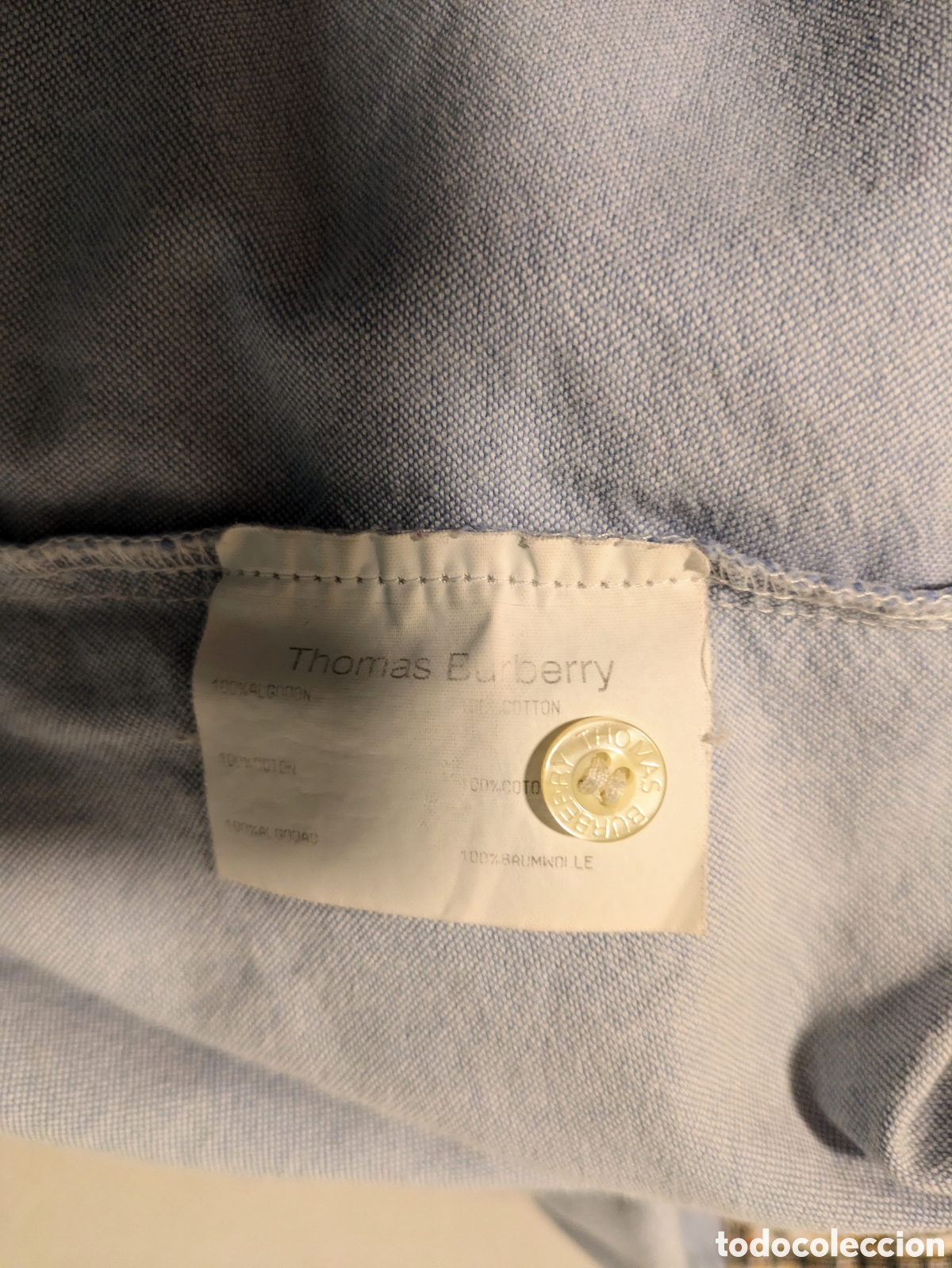 Vintage: Thomas Burberry camisa vintage - Foto 5