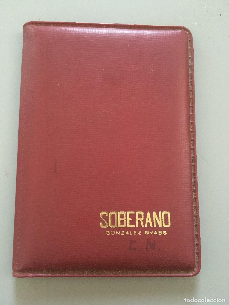 Vintage: Cartera PORTADOCUMENTOS. SOBERANO Gonz&aacute;les Byass - Foto 1