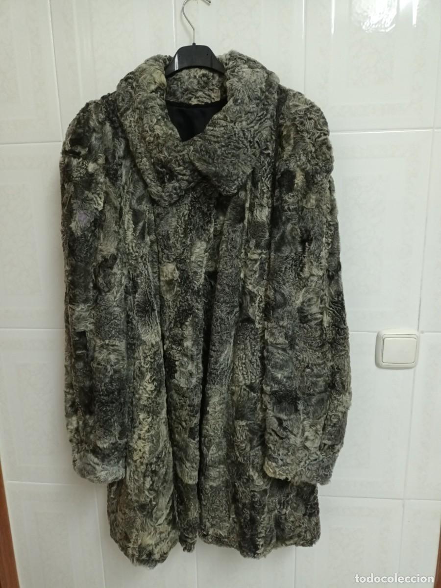 Vintage: CHAQUETON GRIS DE ASTRACAN - Foto 4