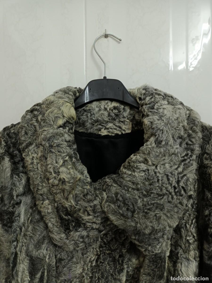 Vintage: CHAQUETON GRIS DE ASTRACAN - Foto 5